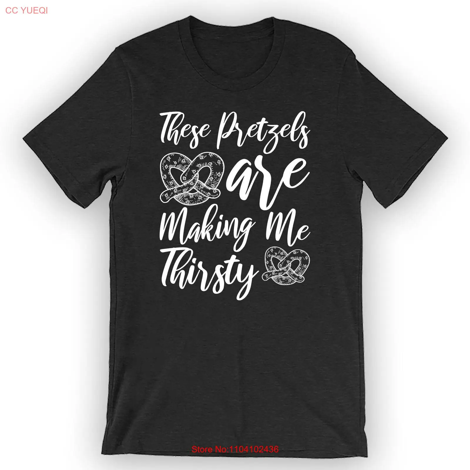 Футболка унисекс Эти кретлыки делают меня жаждую Забавная рубашка Украль