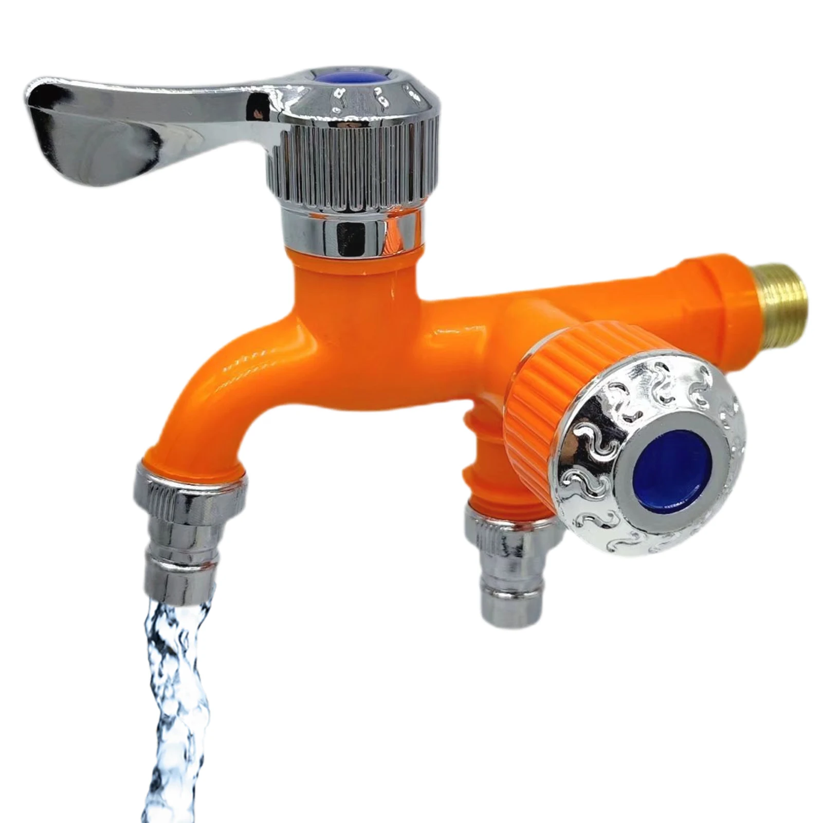 

Washing Machine Faucet Electroplating Process Mop Sink Faucet Electroplating Process Laundry Tub Faucet Good Sealing Performance