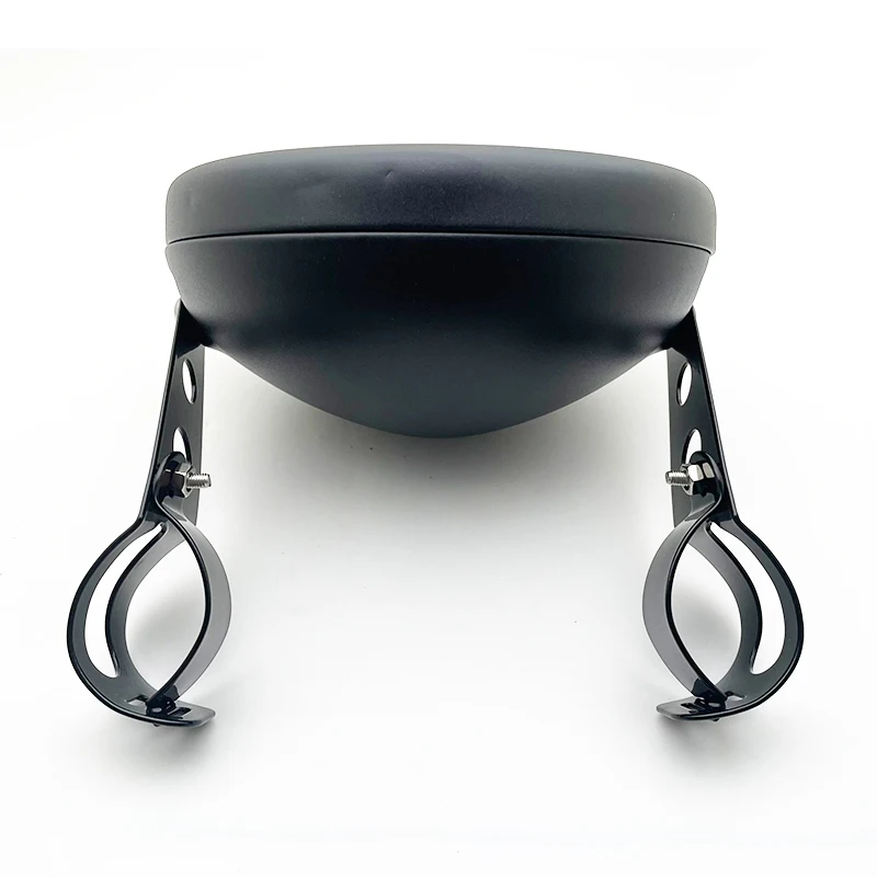 

7" Bike Outside Shell LED Headlight HeadLamp Housing Cover Bucket Headlight Mount Bracket 7Inch HeadLight Lamp House