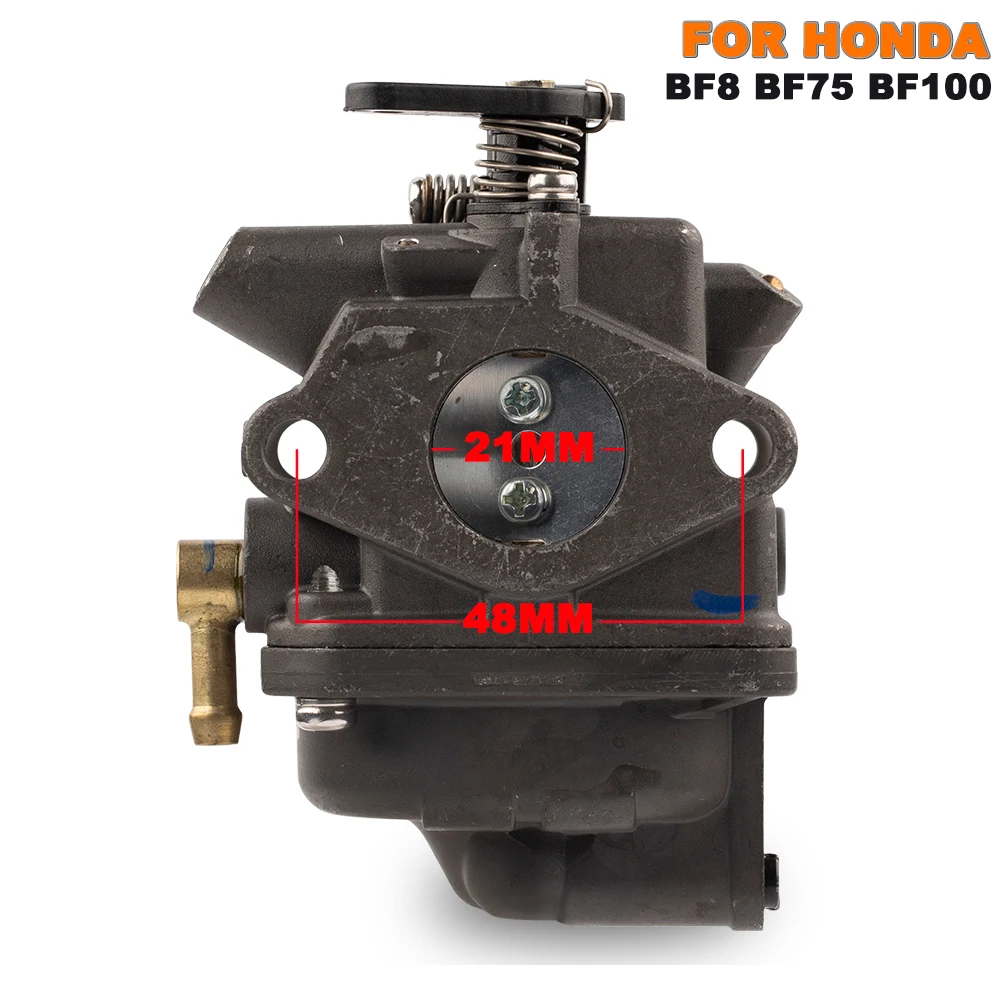 

Карбюратор для Honda BF8 BF75 BF100 внешний мотор для лодки 7,5 л.с. 8 л.с. 10 л.с. двигатель 16100-881-A01 BF8 AH AK BF8AH BF8AM BF100 Тип LA
