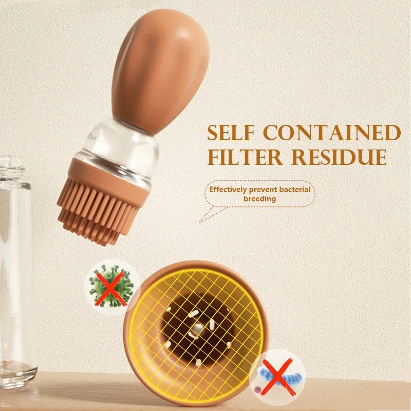 Kitchen Silicone Oil Bottle Brush Baking Barbecue Grill Dispenser Pastry Steak Brushes BBQ Tool |