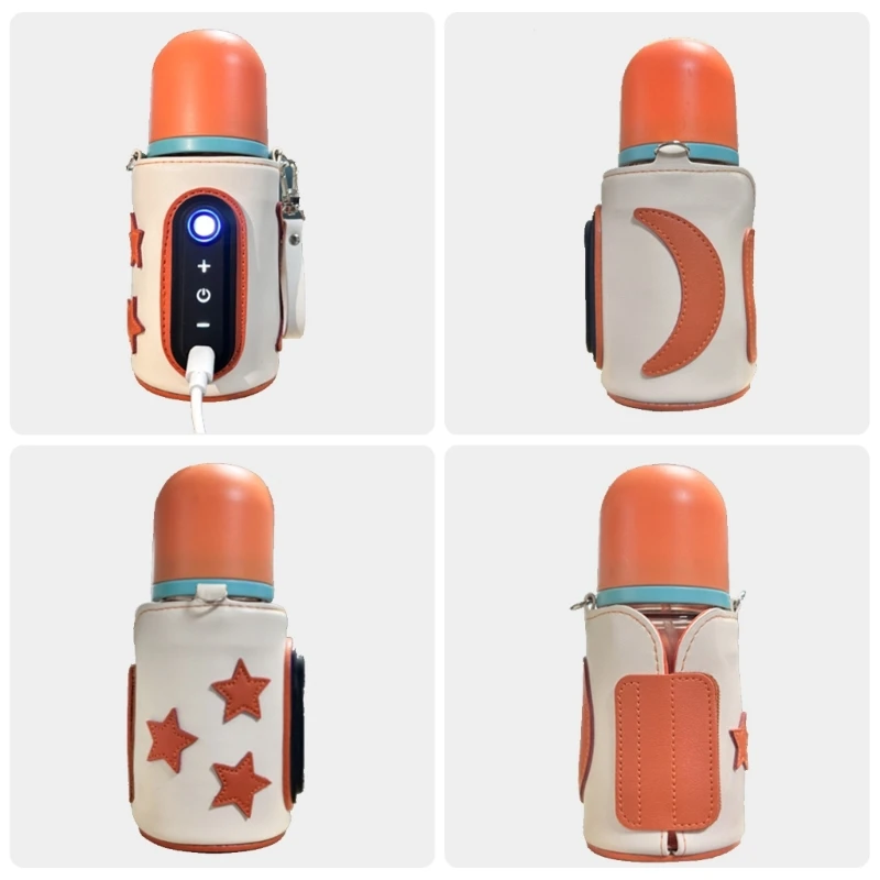 Удобный для путешествий чехол с подогревом детских бутылочек цифровым контролем