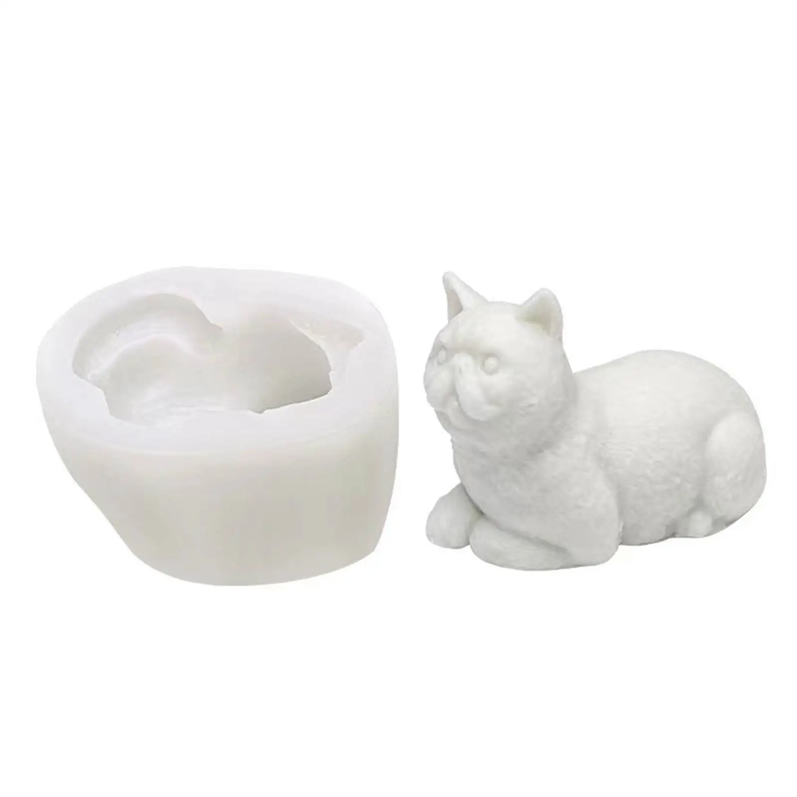 

Cat Design Soap Mold Animal Cat Silicone Cake Mold Handmade Chocolate Gumpaste Fondant Soap Mold Kitchen Accessories Baking Mold
