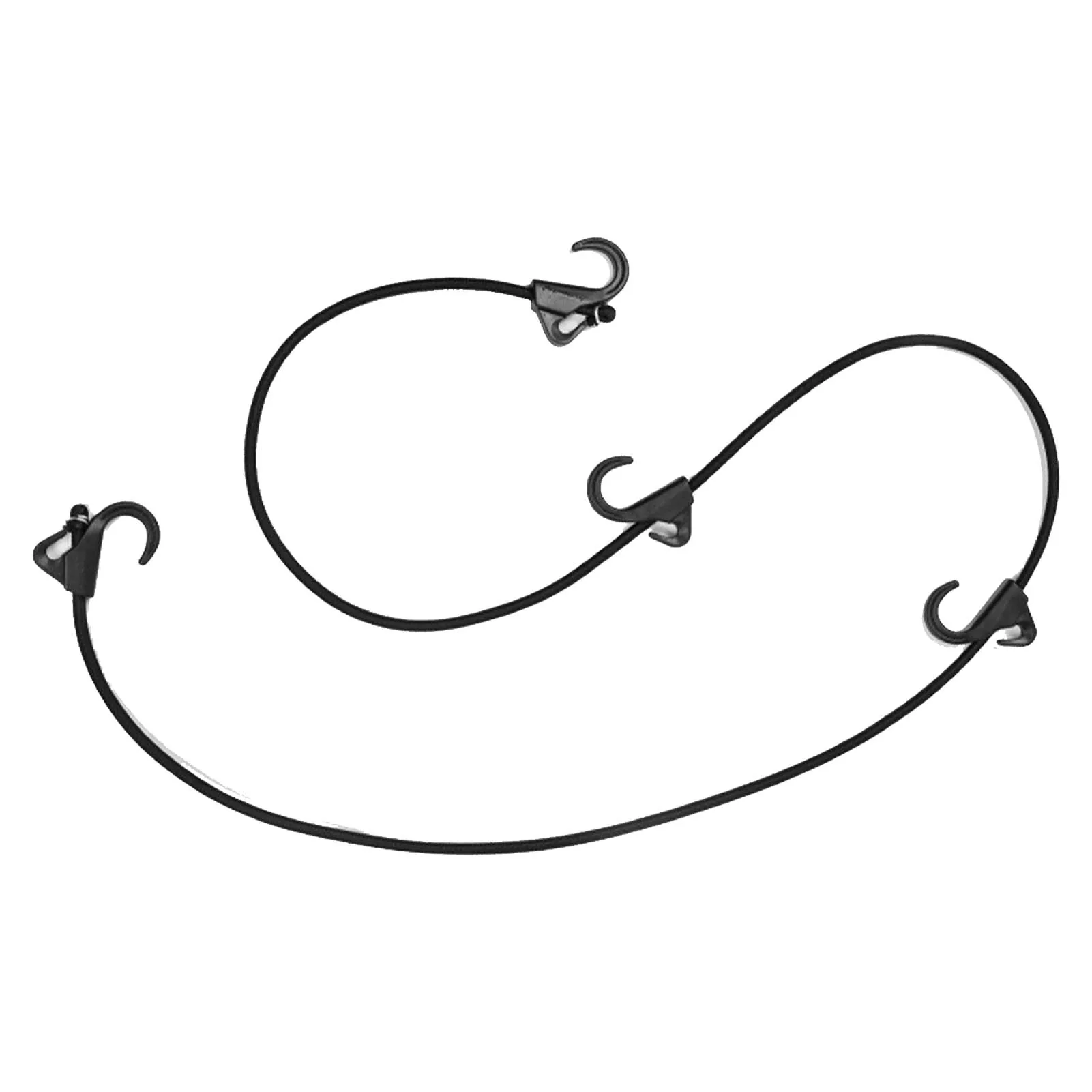 

Outdoor Camping Cart Straps Rubber Tarp Straps Long Heavy-duty Tie Bungee Cord Down Securing Straps For Camping Cart Car Bike