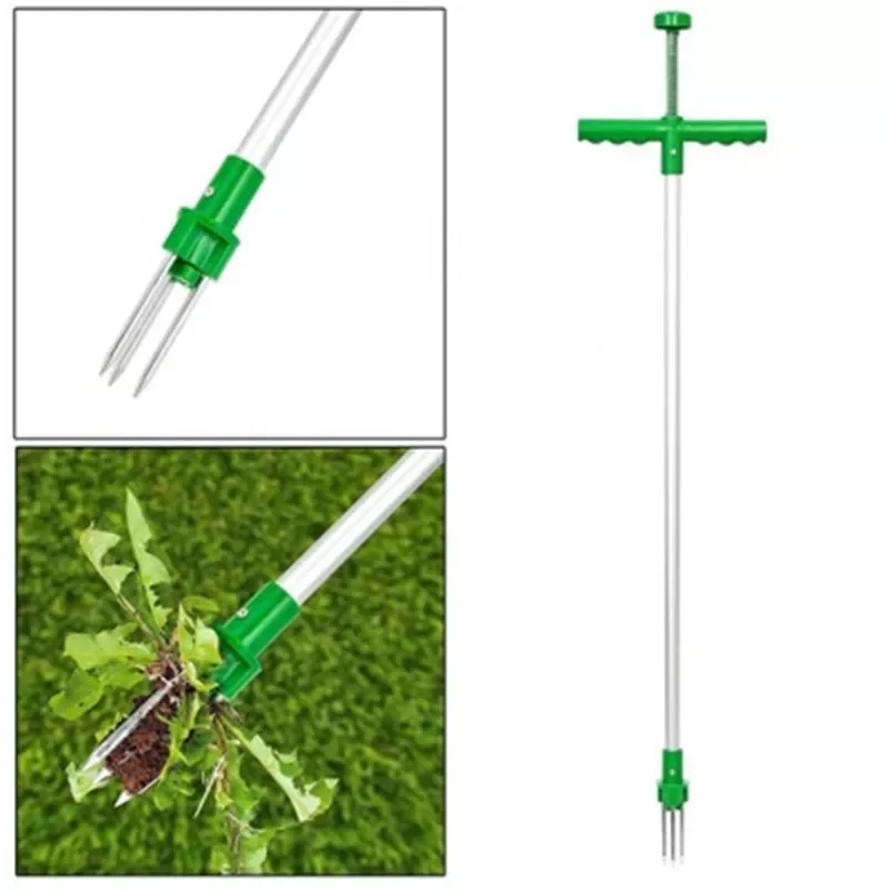 

Remover Tool Outdoor Killer Claw Weeder Portable Manual Garden Lawn Long Handled Aluminum Lightweight Stand Up Weed Puller