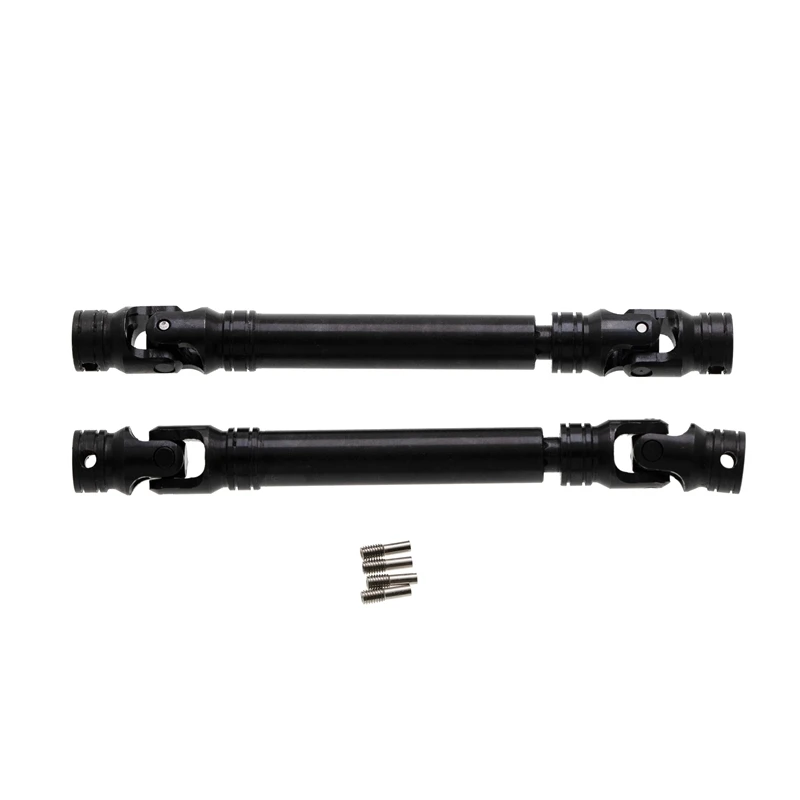 

2PCS Metal Splined Drive Shaft 107-159Mm For 1/10 RC Crawler 313Mm Wheelbase Axial SCX10 SCX10 II Parts Accessories