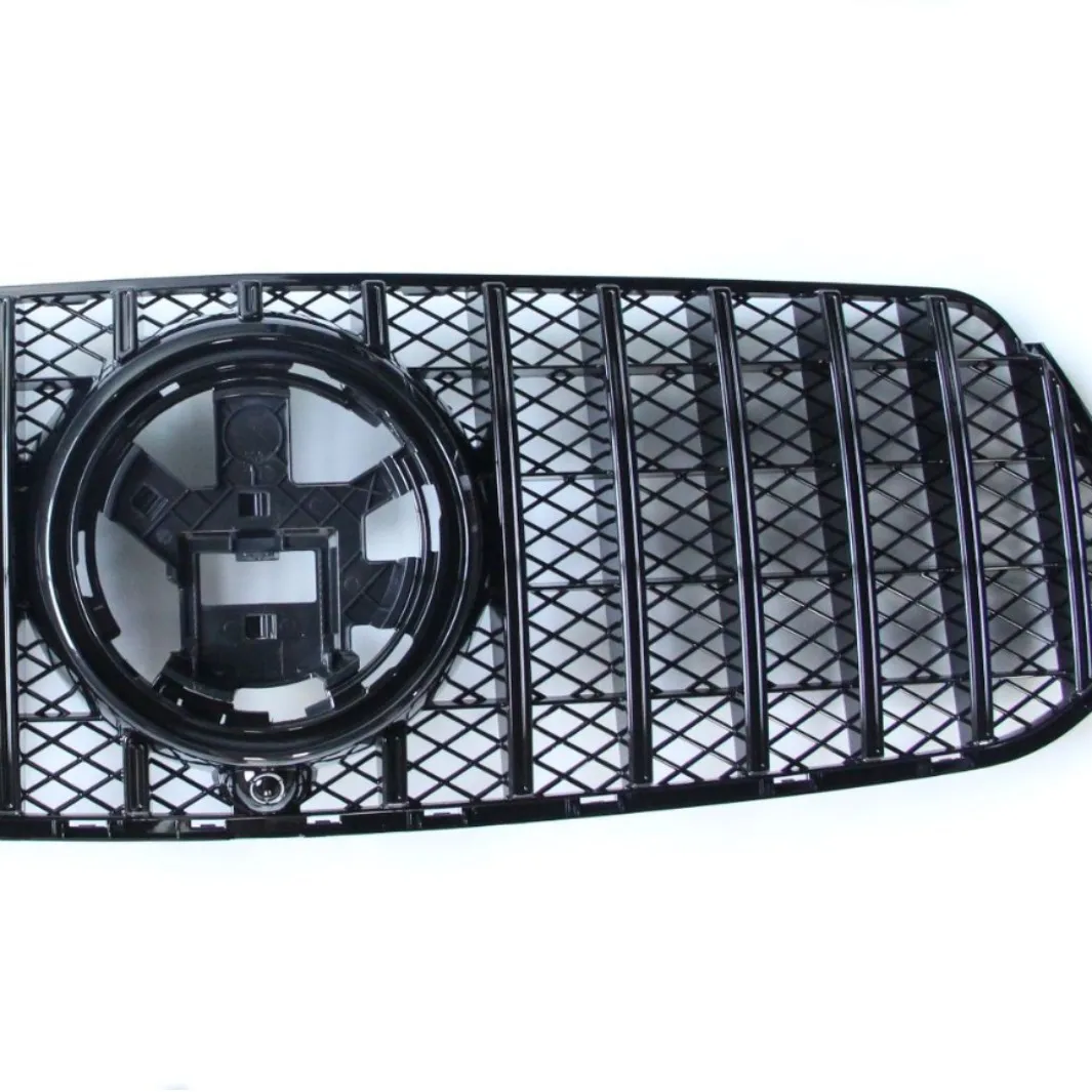 Передняя гоночная решетка капота GT Panamericana AMG Diamond Sport Grill Body Kit Trim для Mercedes W167 Benz GLE 350