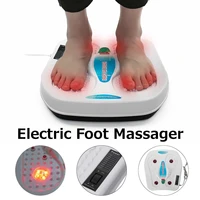 220v electric infrared vibrator foot massager infrared acupuncture heat therapy relaxing fatigue kneading massager health care