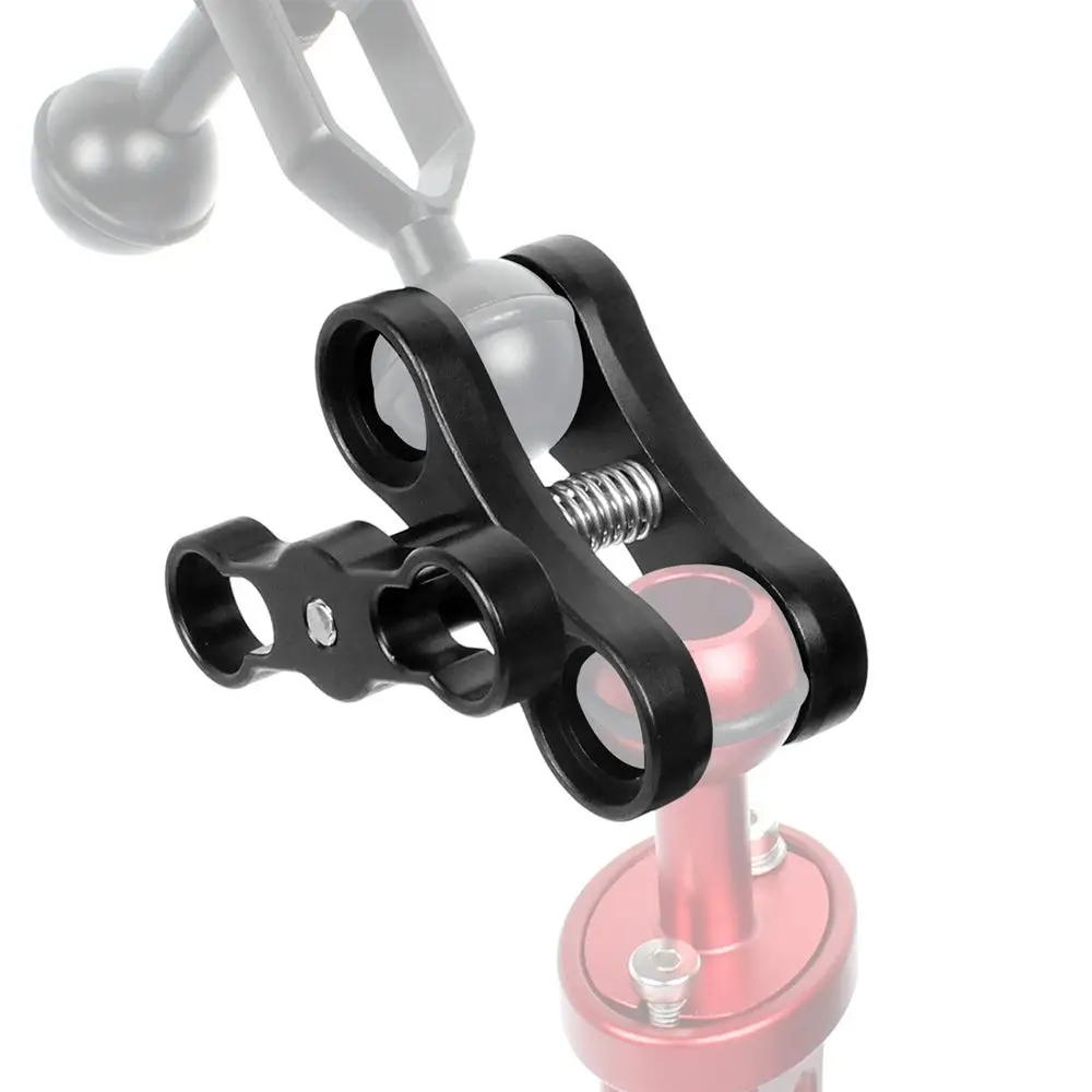 

New Mount Light Arm Ball Camera Diving Connector Bracket Butterfly Clip