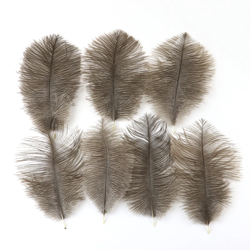 

50pcs/Lot Natual Ostrich Feathers Bulk Pink Crafts 15-20cm High Quality Plumas For Wedding Decoration And Table Accessories
