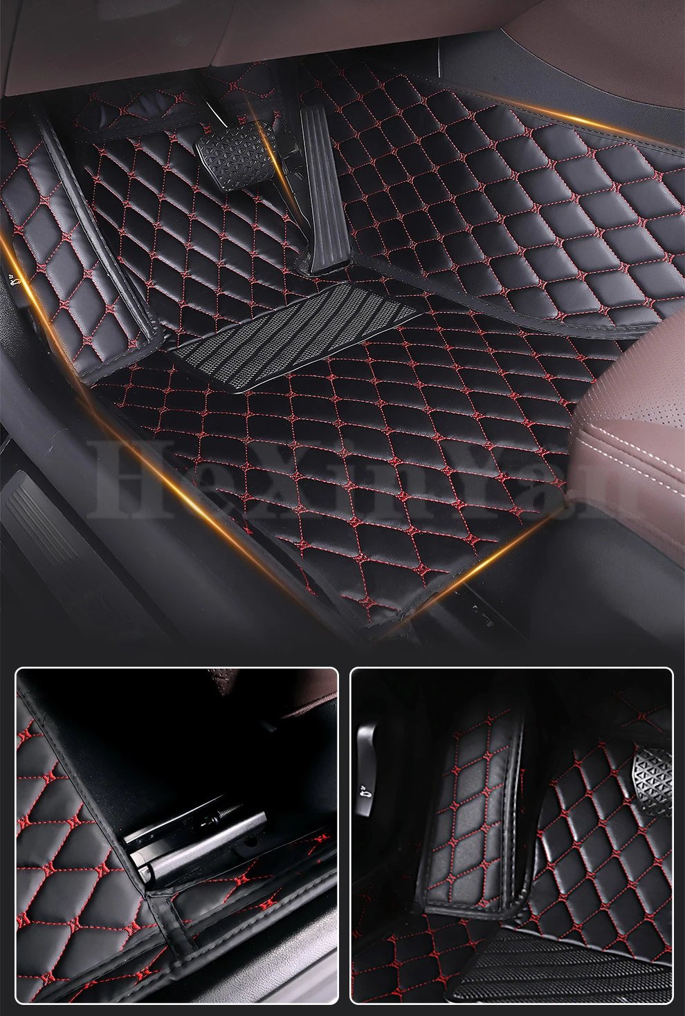 Автомобильный напольный коврик на заказ для BMW I3 I8 все модели года 1Z21 I01 I12