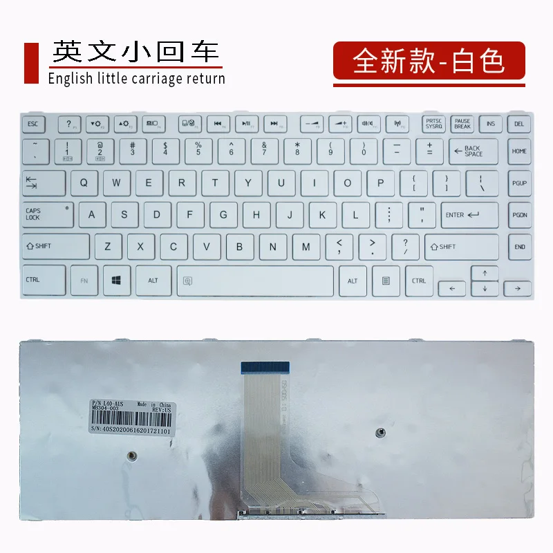 Подходит для Toshiba L40D-A C40D C40 C45 C45T аксессуары клавиатуры ноутбука