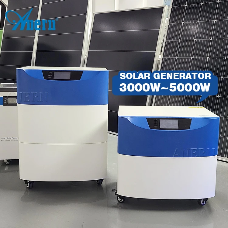 portable solar panel kit solar generator 3000 watt 5000 watt