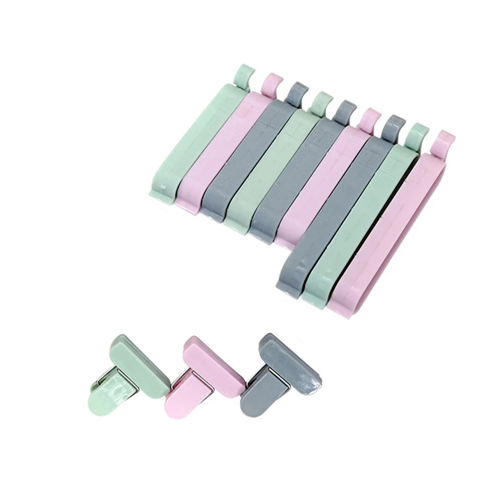 

12Pcs/set Snack Bag Clips Seal Bags Clip Snack Bag Clips Fresh Keeping Clips Snack Sealing Clip Snack Seal Clips