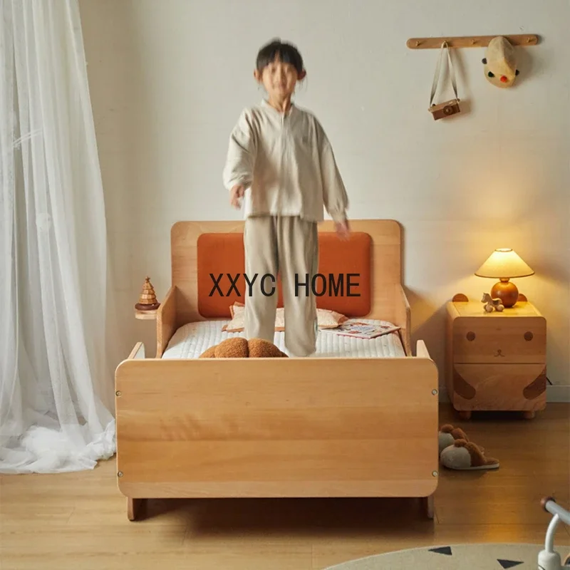 Детские кровати принцессы для мальчиков из массива дерева маленькие детские