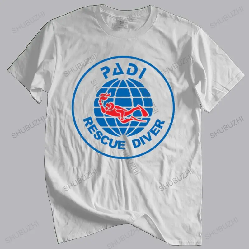 

Hot sale men brand t shirt summer cotton tshirt Rescue Diver Divinger T-Shirt drop shipping
