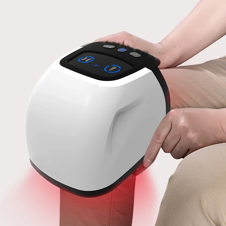 

The 4 in 1 New Knee Joint Elbow Shoulder Pain Led Light Therapy Far Infrared Magnet Treatment Electric Knee Pain Massager