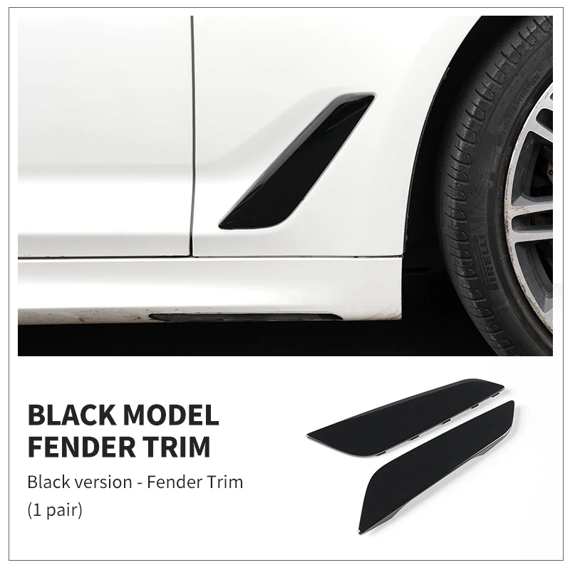 

Для BMW G30 G38 5 серии 2018-2023 автомобильный боковой брызговик Крышка вентиляционного отверстия сменная отделка Выходная Отделка Декоративные наклейки автомобильные аксессуары