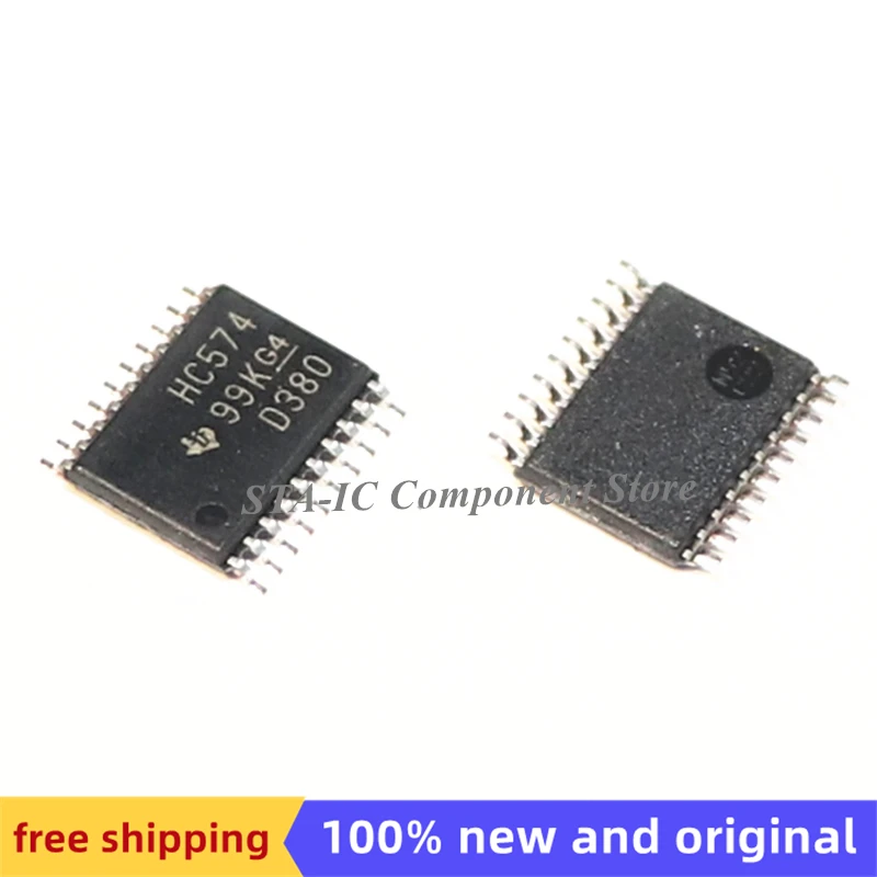 

5 шт./лот SN74HC574PWR HC574 TSSOP20 новый оригинальный Бесплатная доставка