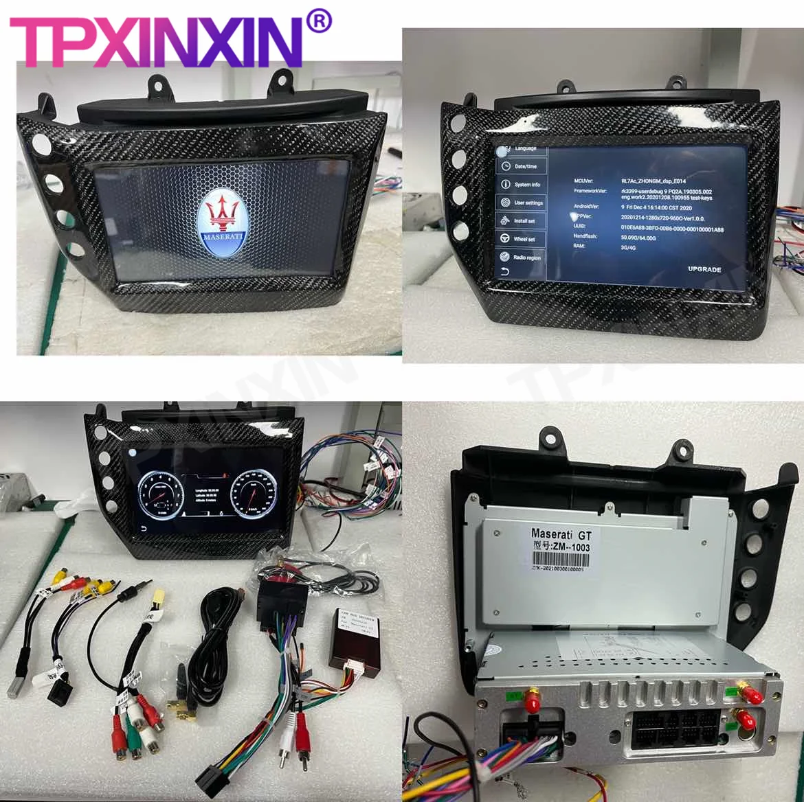 Автомагнитола на Android 11 6 + 128 ГБ DVD мультимедийный проигрыватель для Maserati GT GC