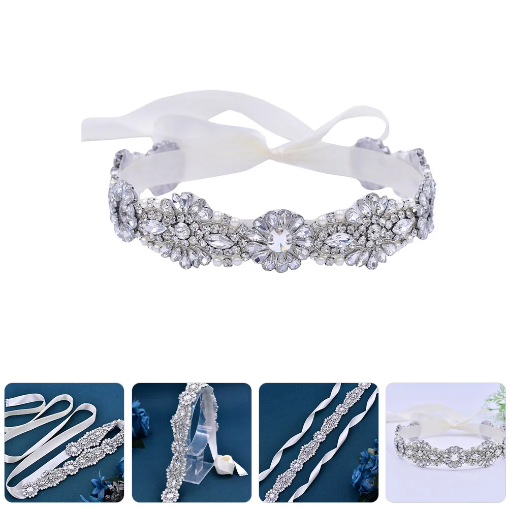 

Womens Dress Belt Rhinestone Formal Wedding Bridal Belts Gown Rhinestones Sash Bridesmaid