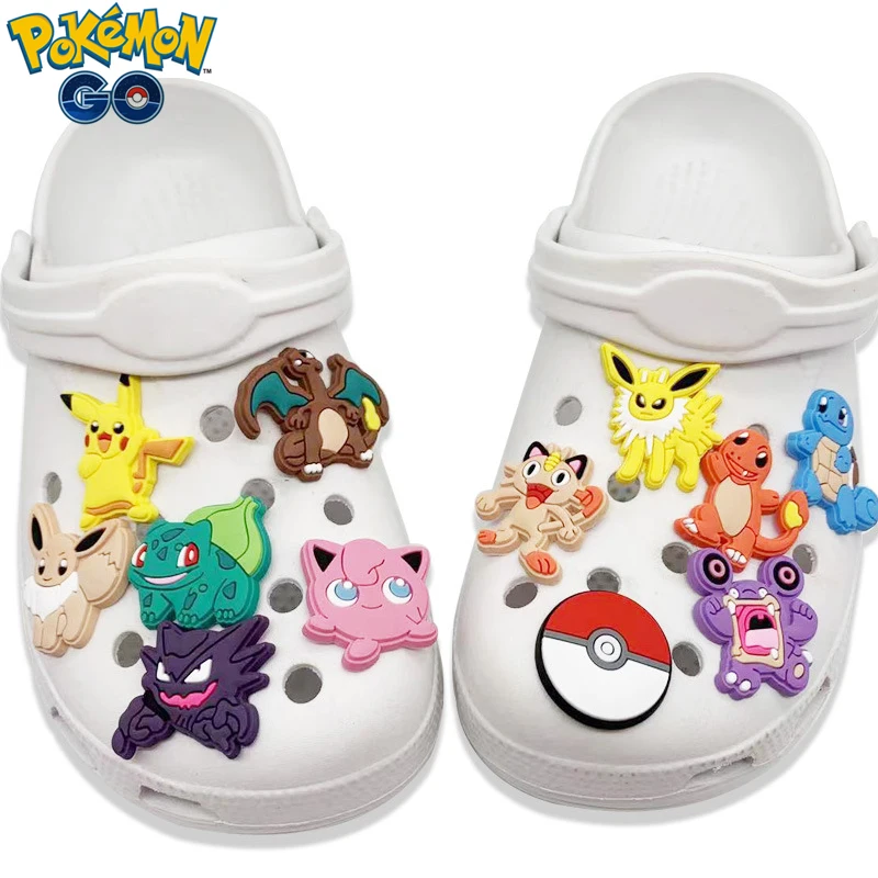 Аксессуары для обуви в виде пещеры покемона Пикачу аксессуары сделай сам мягкая