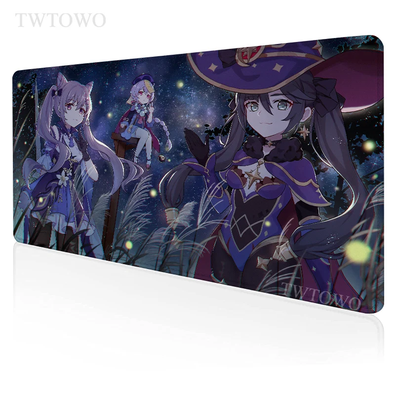 

Игровой коврик для мыши Genshin Impact, большой HD-коврик для мыши под заказ, размер XXL, коврики для мыши, мягкий офисный коврик, коврик для ноутбука, ...