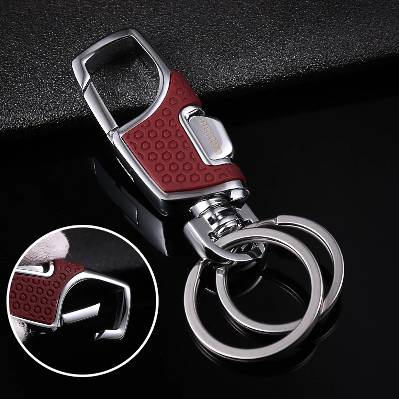 

OMUDA Car Keychain New Key Chain for Men Waist Hanging KeyChain Best Gift Key Ring Keyring Moto Keychain Keychain Accessories