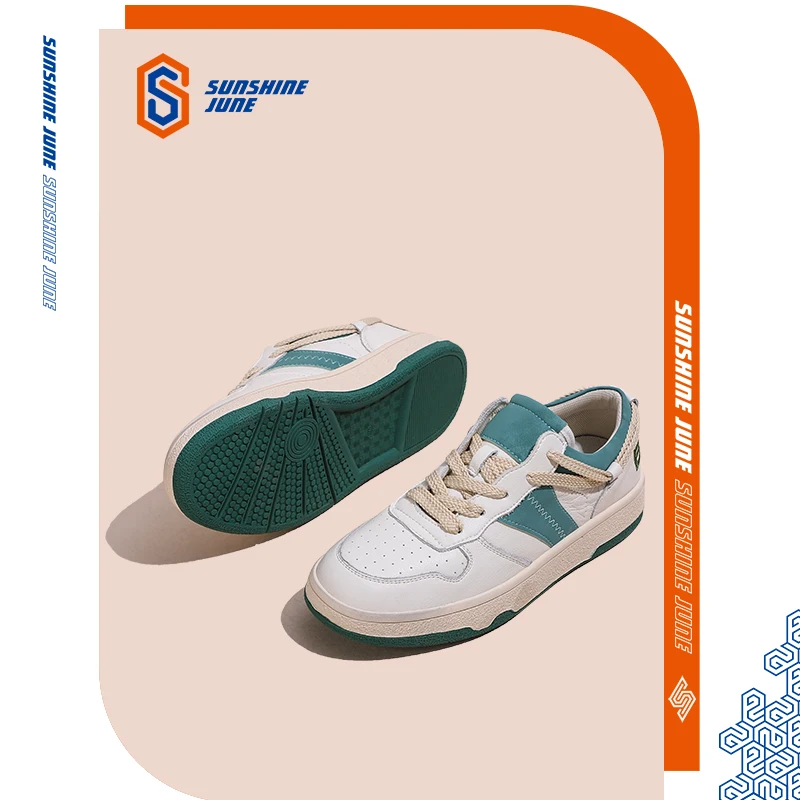 Women white shoes female spring/summer wild thick-soled sponge cake leather increased board shoes ins fashion girl sneaker shoes