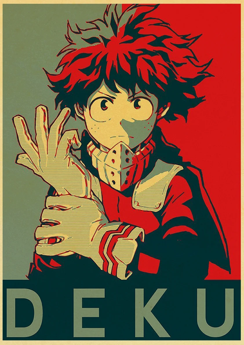 Коллекция японского аниме винтажный постер украшение для домашней комнаты