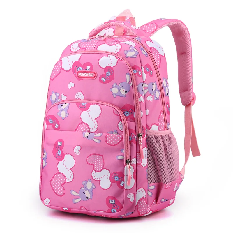 School Bags for Girls Boy Shoulder Bag Anime Backpack Handbag Cute Both Shoulders Spinal Protection Children Schoolbag Large