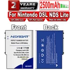 HSABAT 2500mAh DSL NDS DSLNDS Аккумулятор для Nintendo DSL NDS Lite NDSL DSL