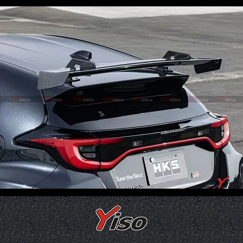 Фото Подходит для новой версии YARIS GR YARIS, аэродинамический комплект HKS из карбона: передний спойлер, боковые юбки, заднее крыло, задний спойлер. №5