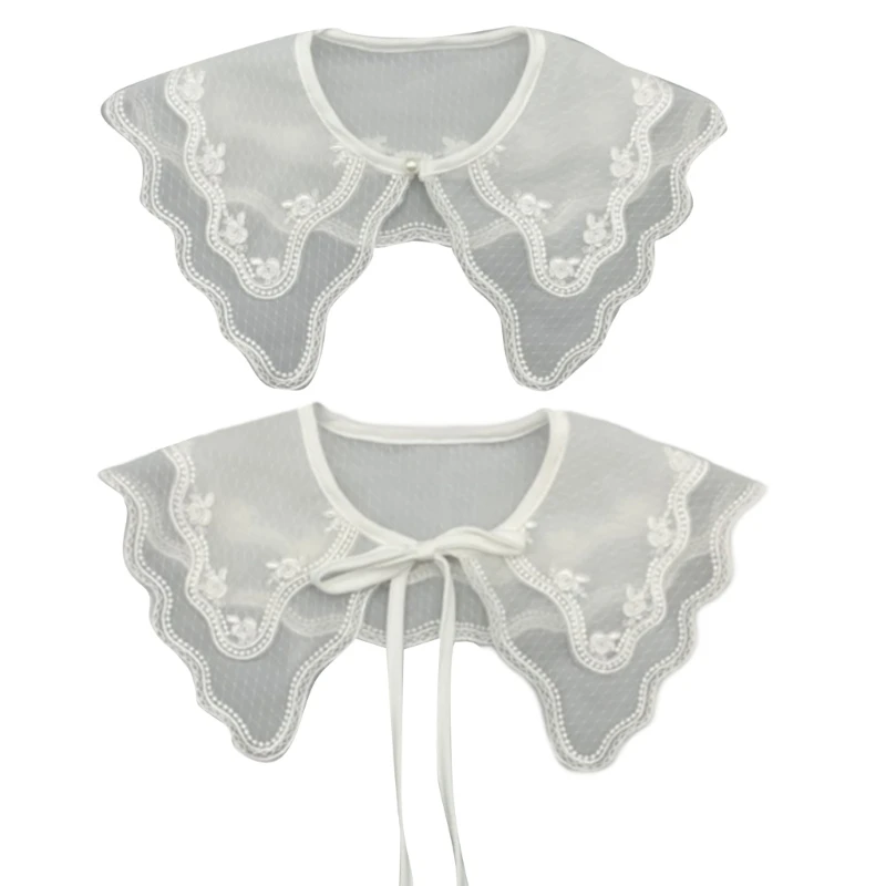

Detachable False Collar Girls Clothes Accessiory Matching with Shirt or Dress for Lady Girl Half Shirt Collar