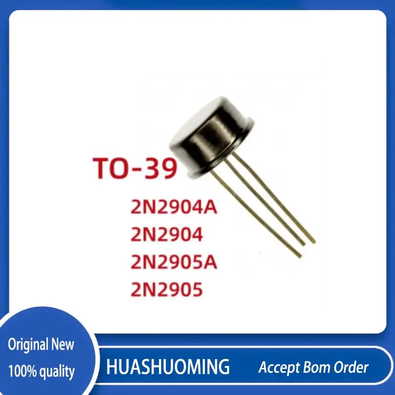 

30Pcs/Lot New 2N2904A 2N2904 2N2905A 2N2905 TO-39