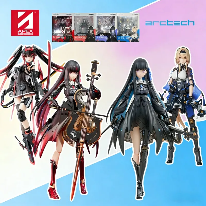 Фото APEX-TOYS ARCTECH Double Warriors Pamish Series, набор из 2 фигурок: Люсия Дон и Селена Ланин, коллекционная аниме-модель, игрушка №1