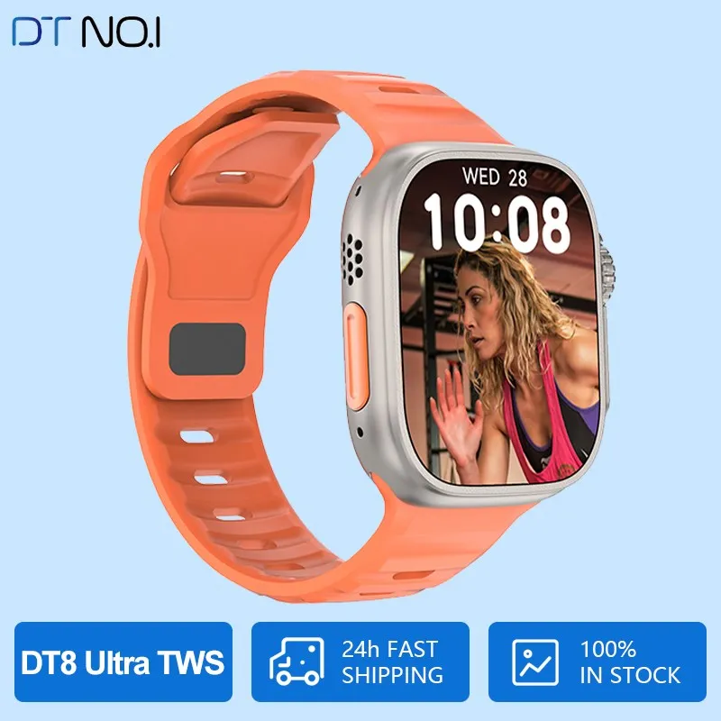 

DT8 U TWS MP3 Смарт-часы с компасом 49 мм серии NFC GPS трекер ЭКГ Игры Bluetooth звонок голосовые напоминания Смарт-часы мужские PK DT93