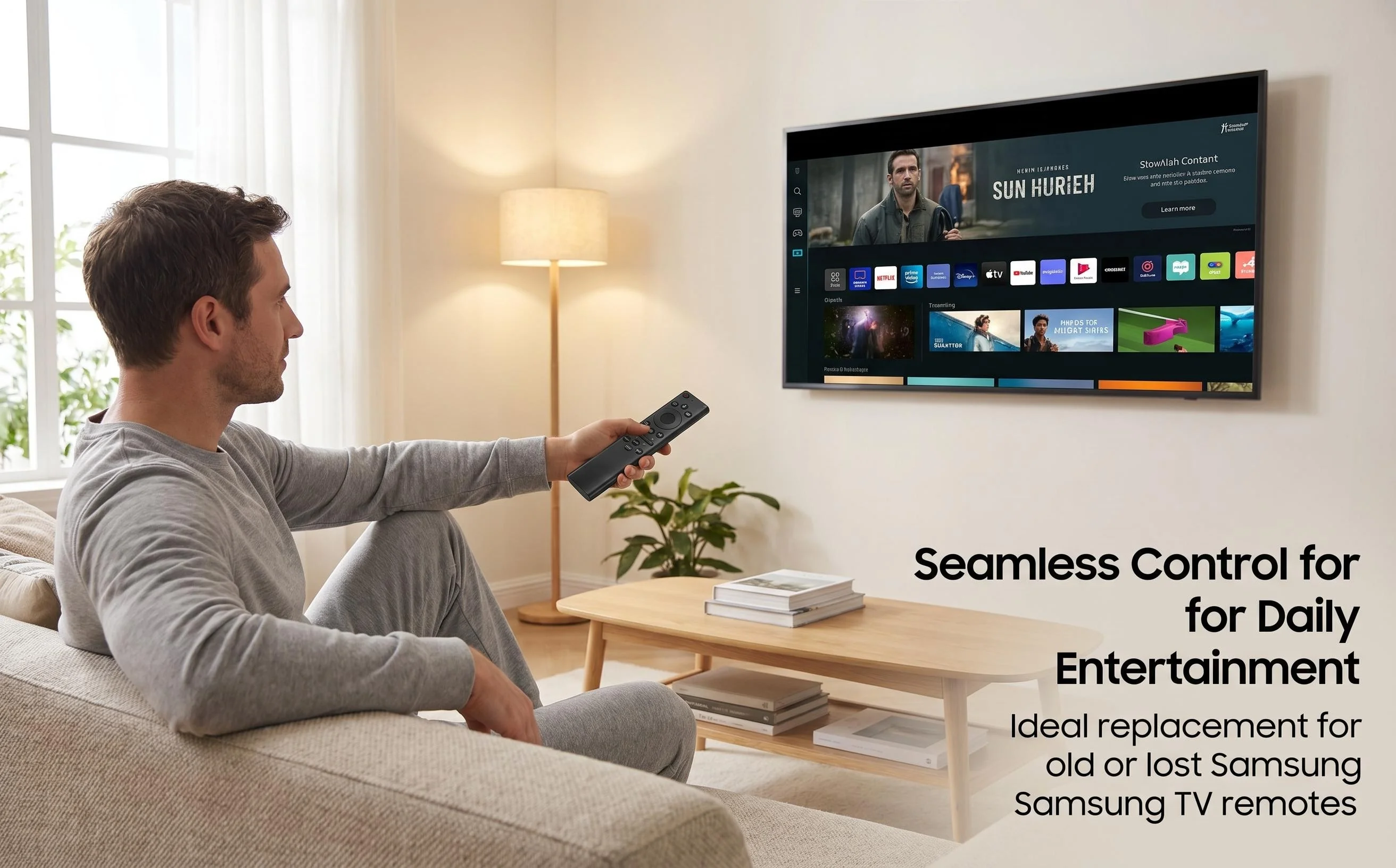 Фото Солнечный голосовой пульт FAZV для телевизоров Samsung BN59-01385D Neo QLED 8K 4K QN900B/QN800B QN95B/QN90B/QN85B QLED 4K Q60B/Q70B/Q80B Smart TV №5