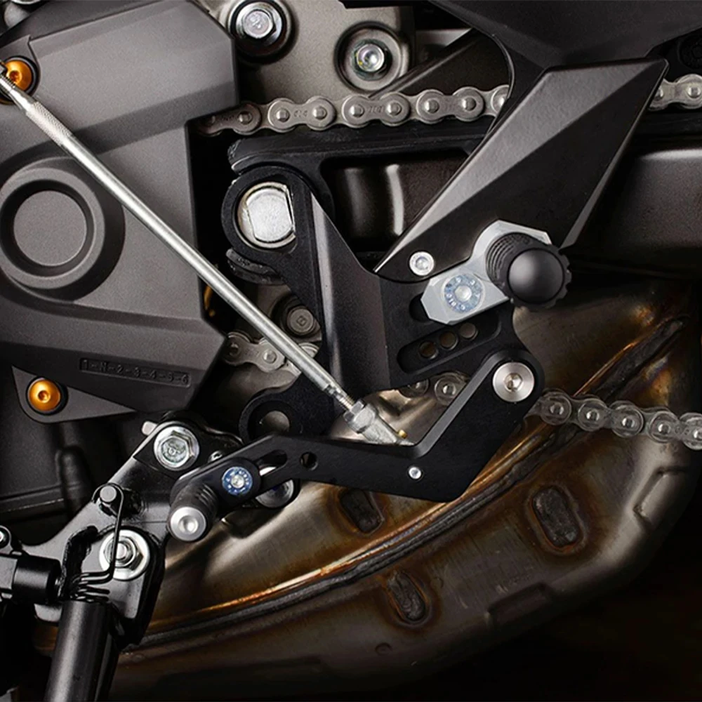 MTKRACING для YAMAHA MT-09 MT09 XSR900 Tracer 900 2013-2020 задняя педаль дополненная мотоцикла шарнирная