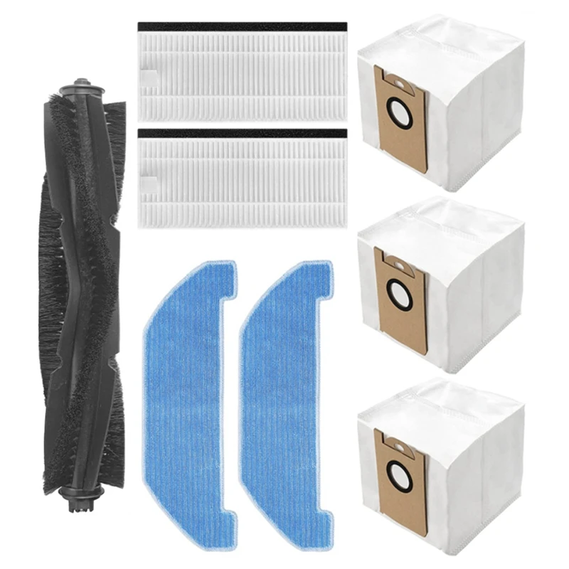 

8Pcs Replacement Accessories For Neabot Q11 Robot Vacuum Cleaner Parts Washable Main Brush HEPA Filter Mop Dust Bag