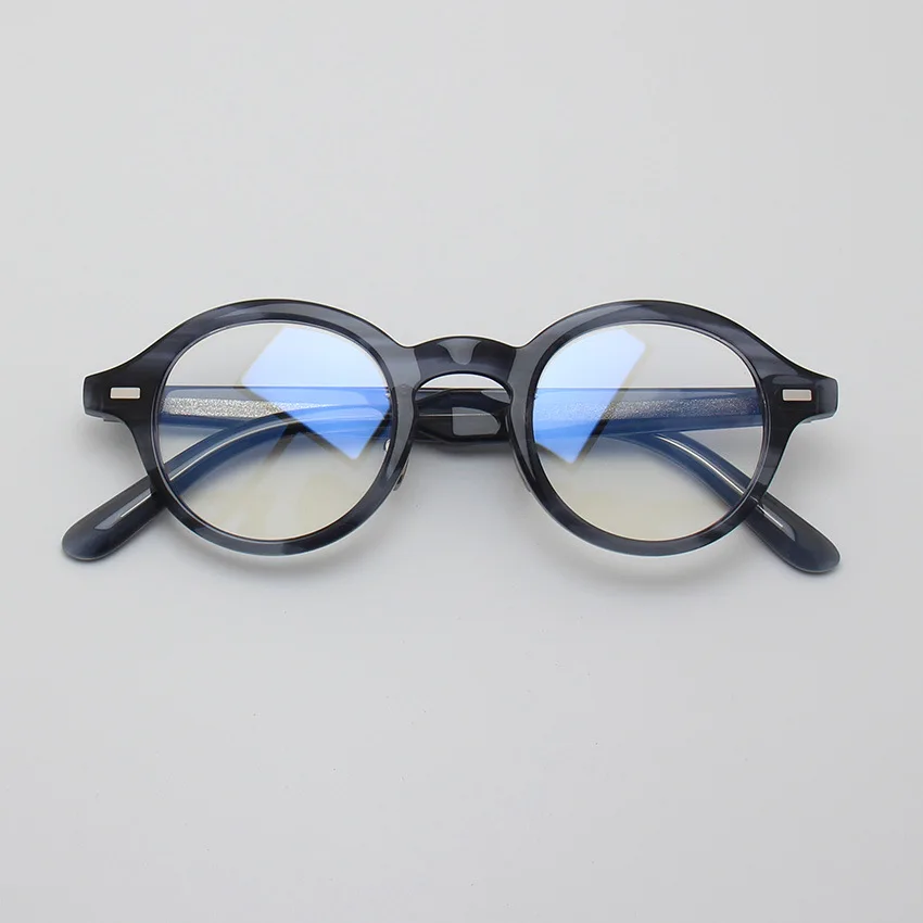 Очки в японском винтажном стиле для мужчин и женщин аксессуар круглой оправе из
