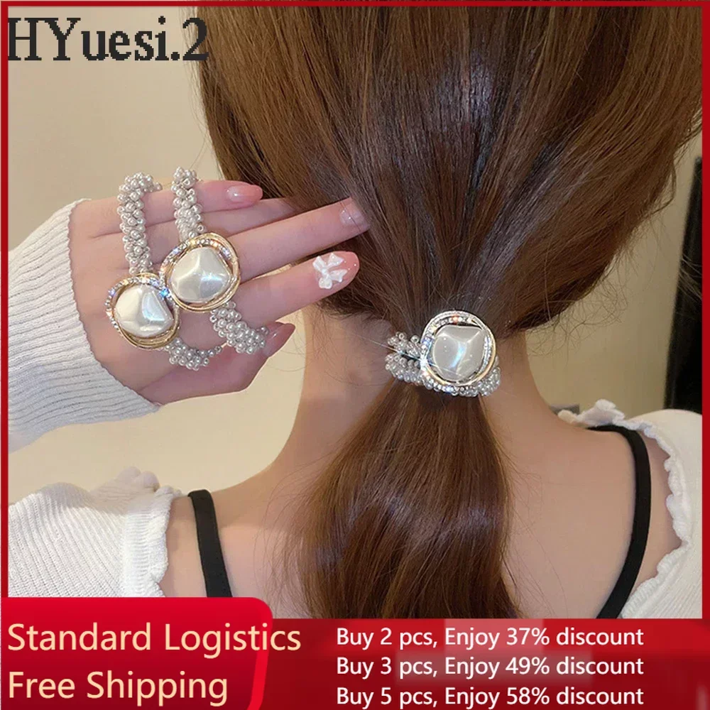 Модные Завязки для волос кошачий глаз завязки простая высокоэластичная лента