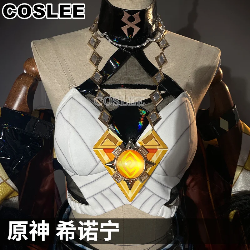 COSLEE Xilonen Косплей Костюм Genshin Impact Игровой Прекрасная Униформа Платье Хэллоуин