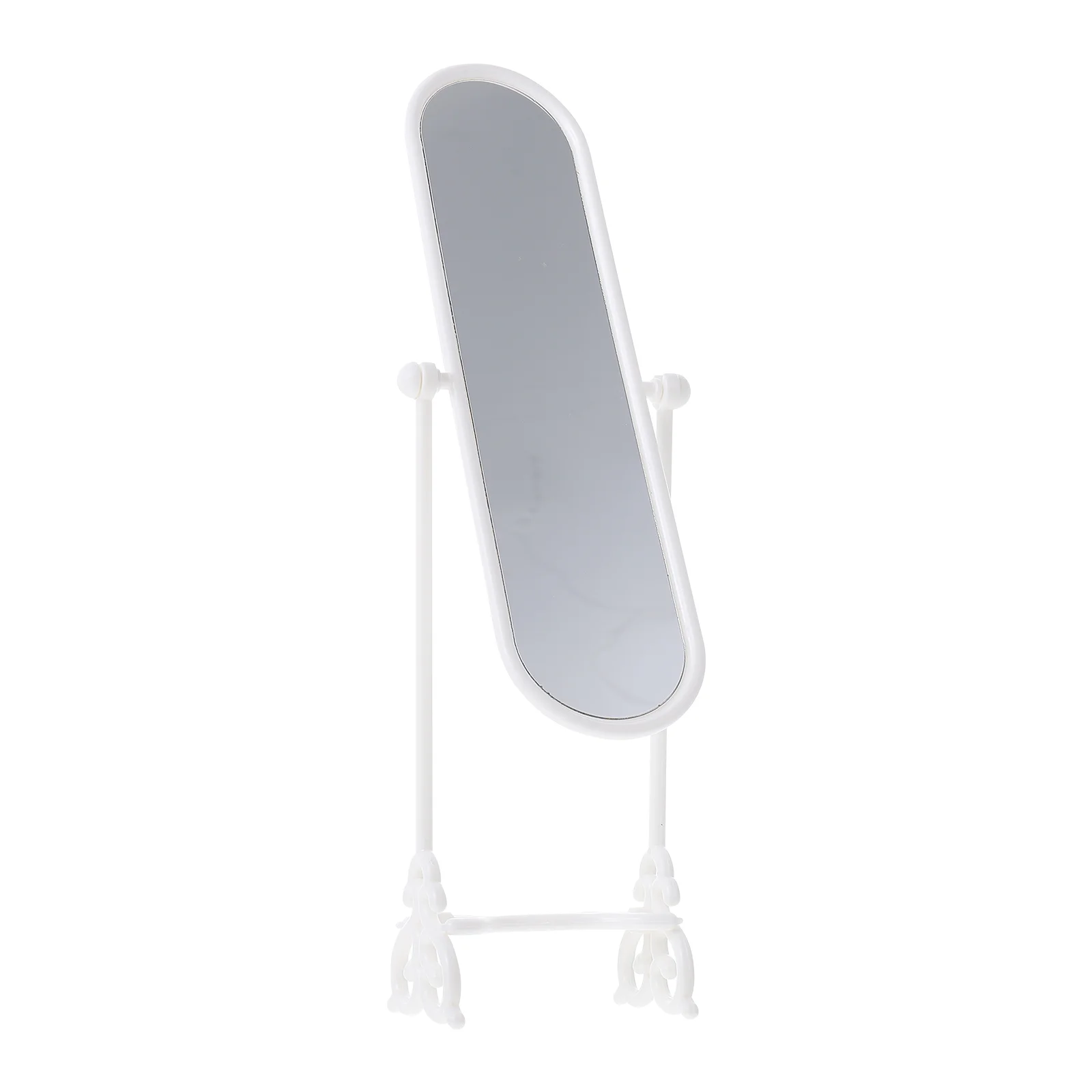 

2 Sets Ornaments Pretend Dressing Mirror Dressing Mirror Model Miniature Bedroom Furniture House Dressing Mirror