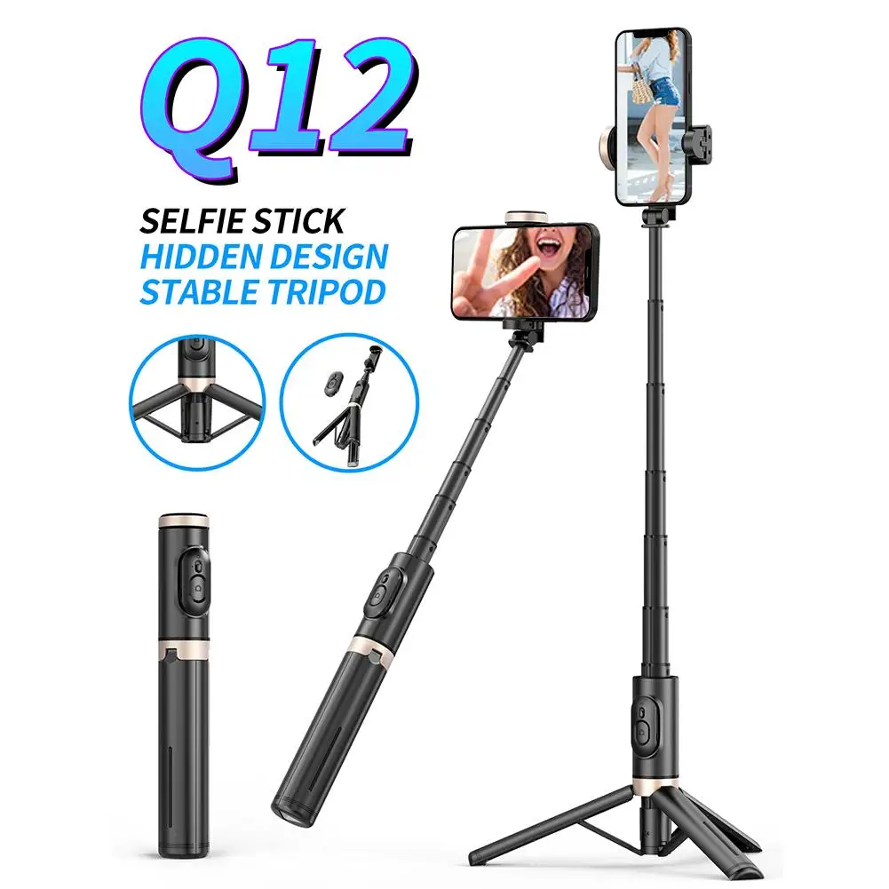 

2023 Mini Portable Wireless Bluetooth Phone Telescopic Selfie Stick Tripod Mobile Multi-functional Live Broadcast Bracket Drop