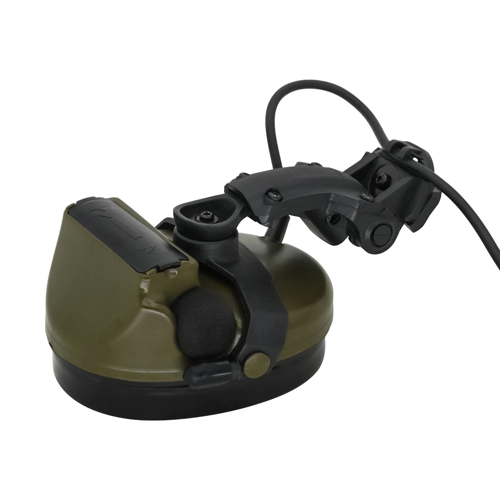 New ARC Rail Bracke Tactical Headset COMTAC II Pickup Noise Reduction Airsoft Headphone Hearing Protection Hunt Shooting Headset