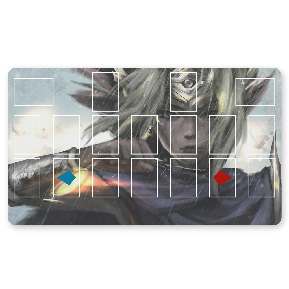 

948526 - TCG Playmat Blue-eyes Ultimate Dragon Dark Magician Duel Monsters Playmats Compatible for YuGiOh OCG TCG CCG + Free Bag