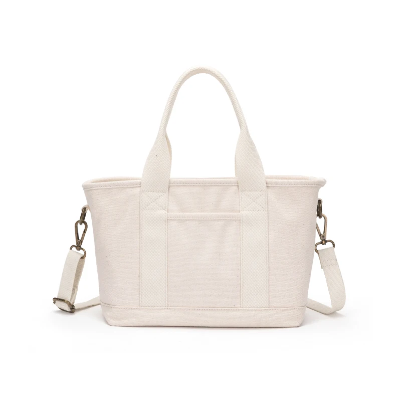 Женская Холщовая Сумка с текстурой вместительная Простая Сумка-тоут на одно