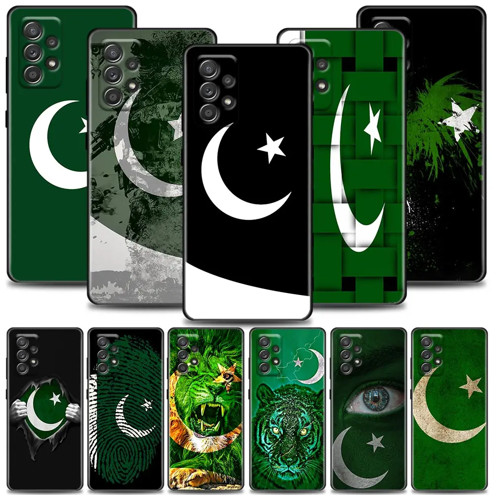 

Funda Case for Samsung A73 A53 A33 A23 A52 A72 A22 A32 A12 A42 A71 A51 A91 A41 A31 A21S 4G 5G Case Coque Beautiful Pakistan Flag