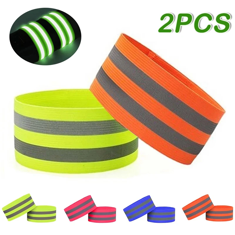 

Reflective Armband Wristband Ankle Leg Belt Straps Outdoor Sport Night Walking Running Cycling Survival Safety Reflector Tape